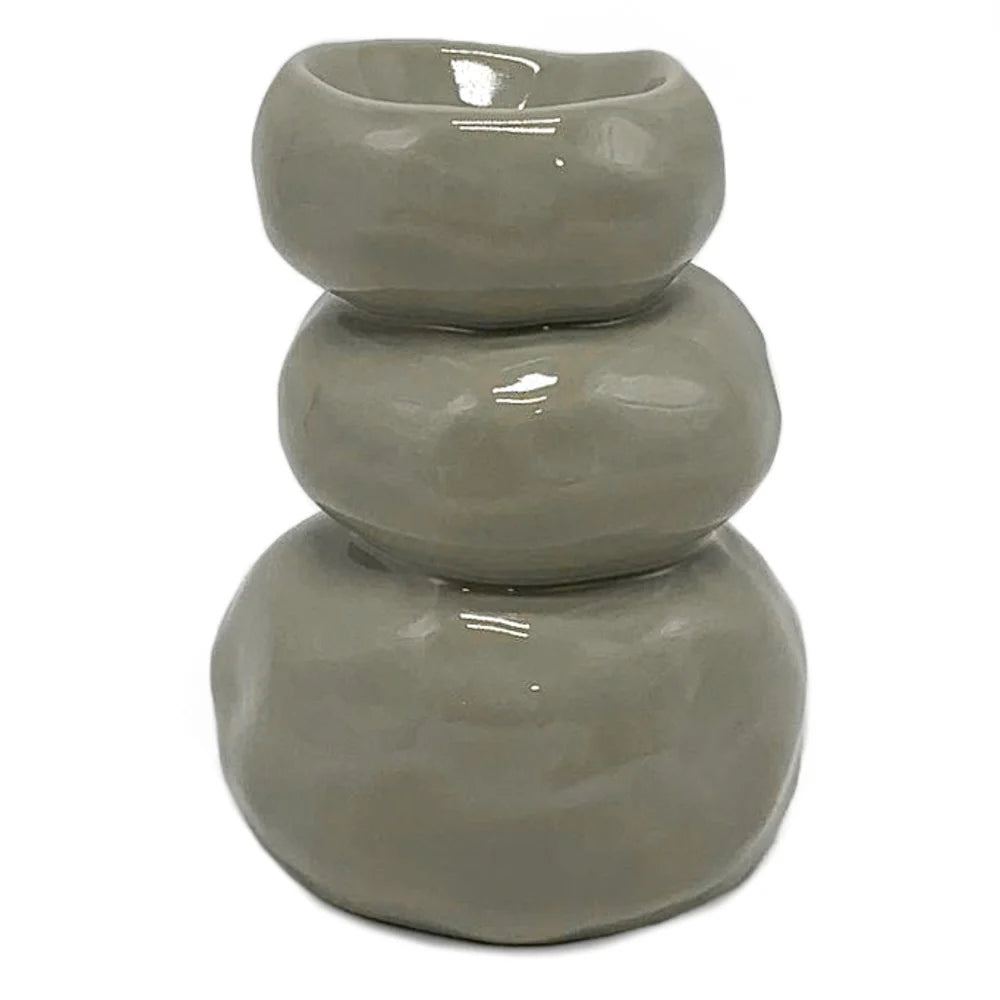 Aardewerk brander Henge beige 8,7x7,5x12,4cm