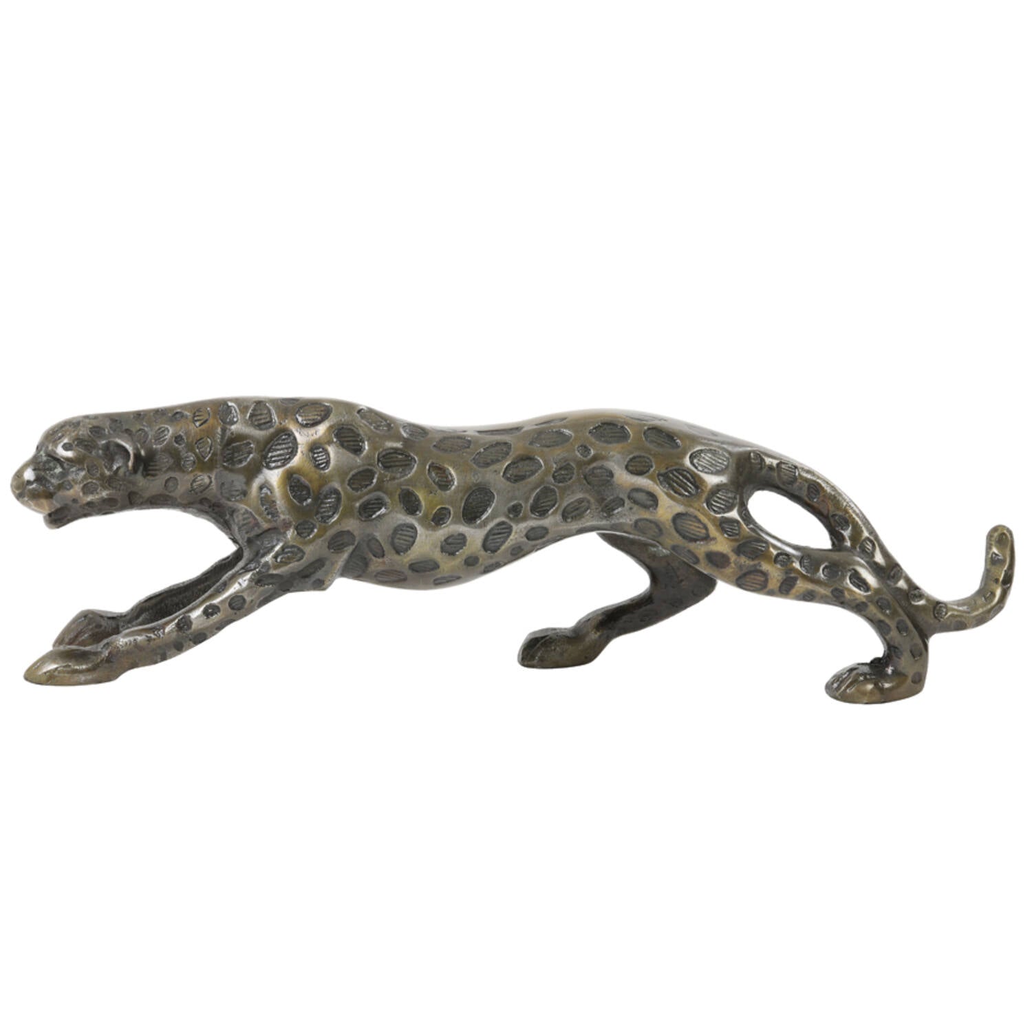 Ornament Brons & Goude Panter Ornament