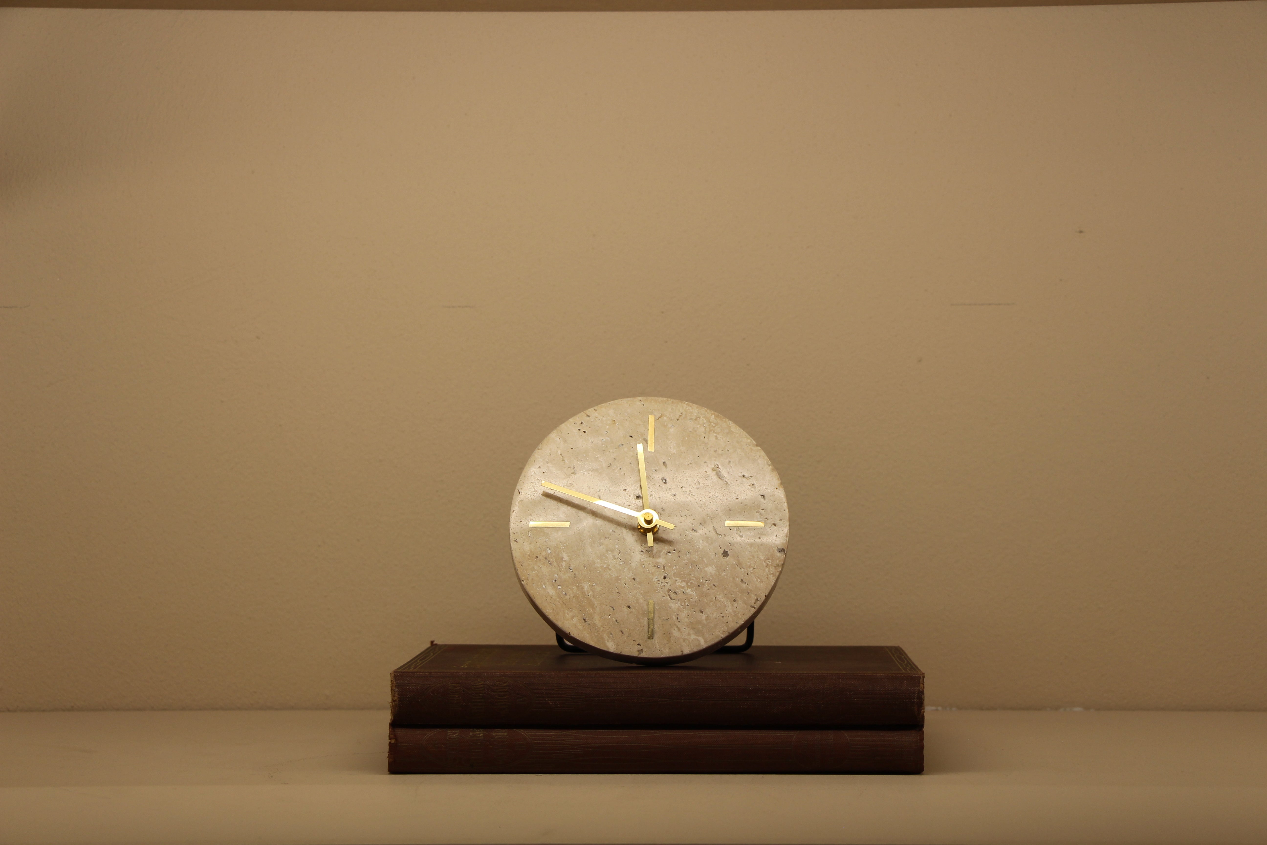 Marmeren Klok Ø15 cm