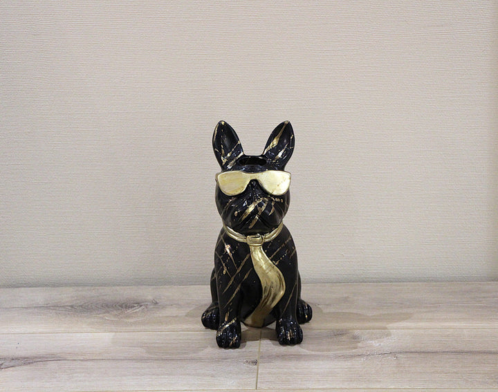 Bulldog met zonnebril